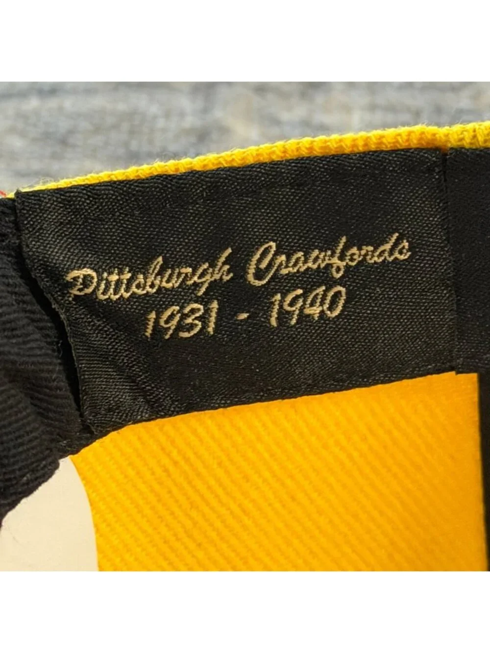 Pittsburgh Crawfords Headgear Classics Snapback Hat Youth Negro Leagues